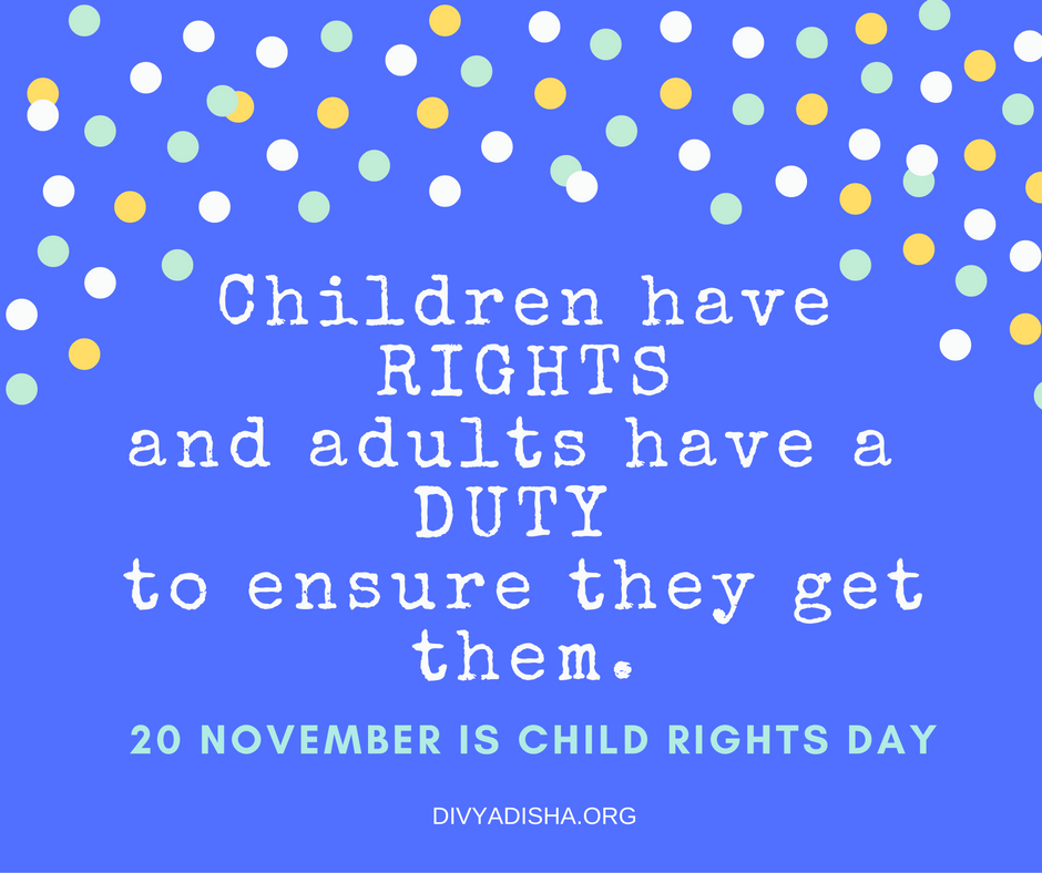 Universal Childrens Day 2016 #childrights