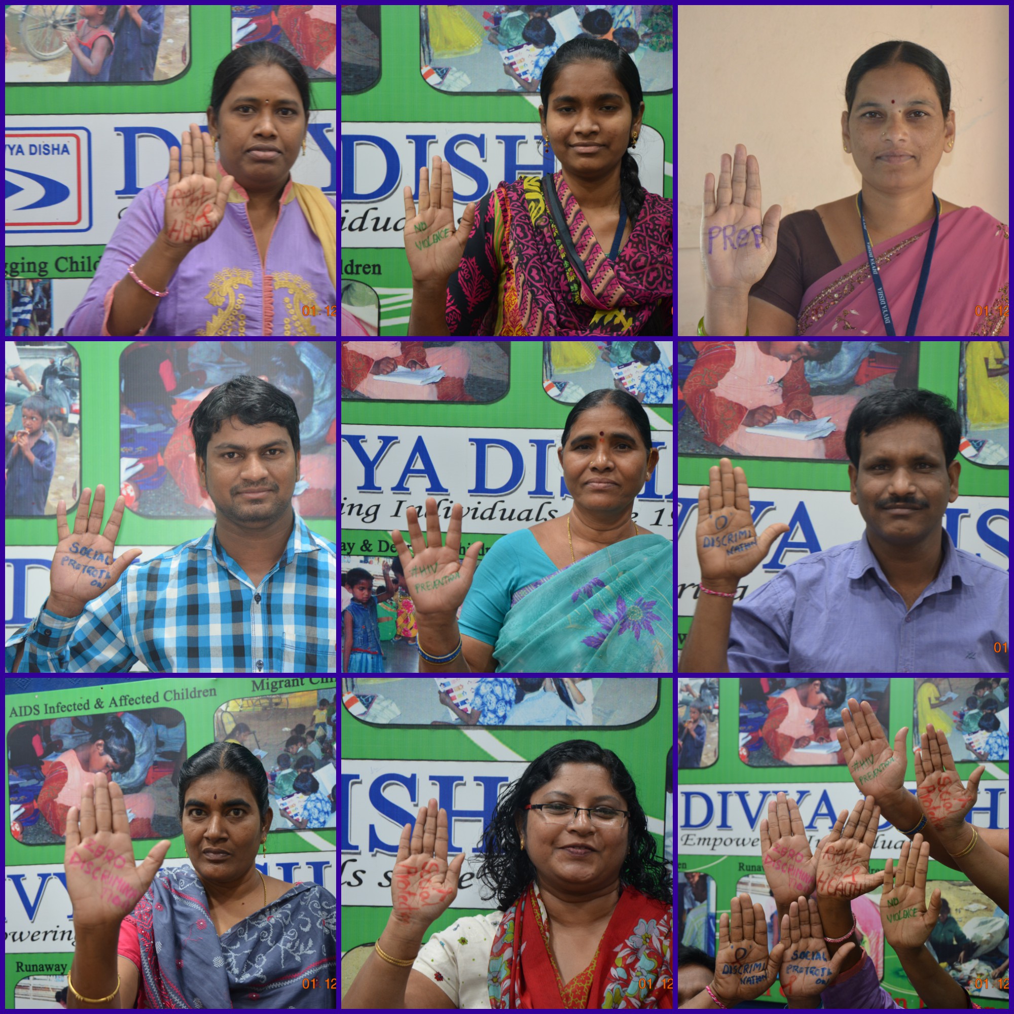 Hands Up For HIVPrevention